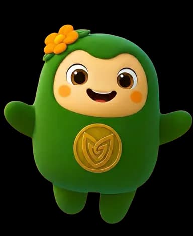Mazavege-chan, the Mother Vegetable mascot, beside the origin story